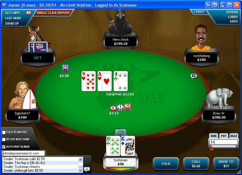 Full tilt poker mac